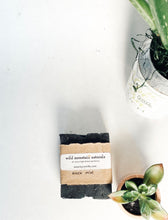 Load image into Gallery viewer, Black mint detox soap